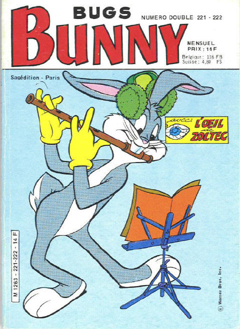 Scan de la Couverture Bugs Bunny n 222